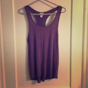 Purple work out tank